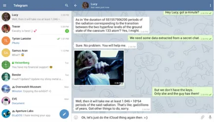 Regisztráció a távirat messenger