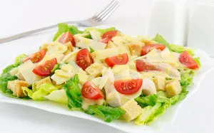 Salata - Caesar - o reteta clasica cu o fotografie