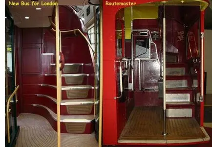 Routemaster- червен автобус в Лондон