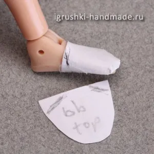Как се прави обувки за кукли със собствените си ръце, играчки и игри с ръцете си меки и плетени играчки,