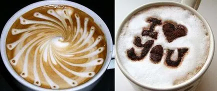 Cum desen de cafea cafea - băuturi - rețetele mele preferate
