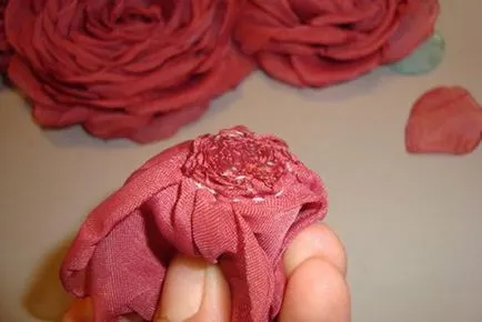 Как да си направим колан с цветя в органза (майстор клас) - шивачка