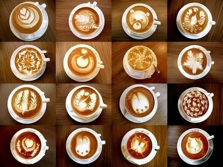 Cum desen de cafea cafea - băuturi - rețetele mele preferate
