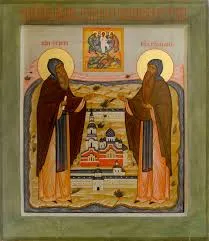 Сергий и Herman на Valaam - храмове, икони, молитва