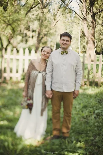 Család kényelmét esküvője Vitaly és Ekaterina