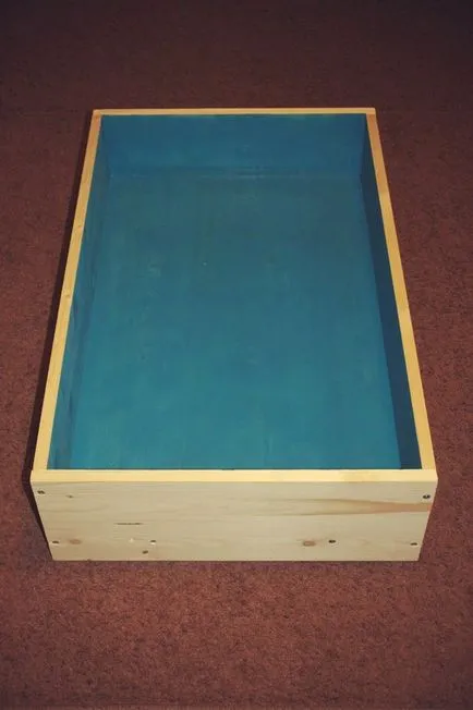 Secretele de fabricație Sandbox din lemn pentru terapia cu nisip