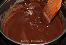 glazura de ciocolata pentru tort - reteta cu pas cu pas fotografii