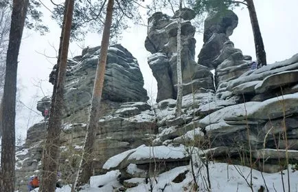 Rocks Petra Gronskogo - istorie congelată