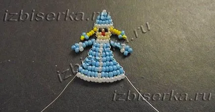 Maiden gyöngyök, lapos alakja Bead