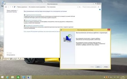 Hozzon létre egy visszaállítási pontot a Windows 8