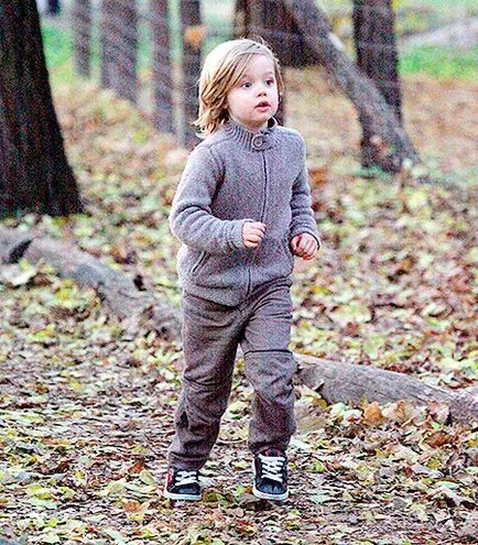 copii Stil stele Shaylo Nuvel Jolie-Pitt, Buna ziua! Rusia