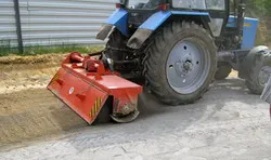 Építőipari földutak felhasználásával talaj stabilizátorok