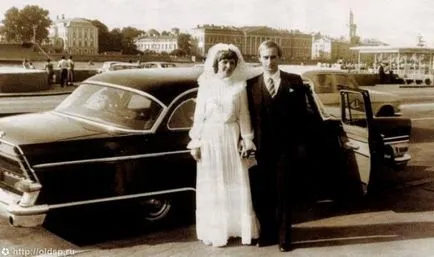 Az esküvő Vladimir és Lyudmila Putina