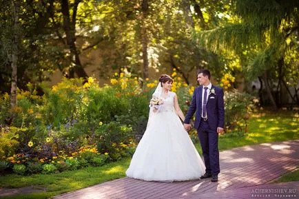 Nunta în luna august, august fotografii de nunta de fotograf Alekseya Chernysheva