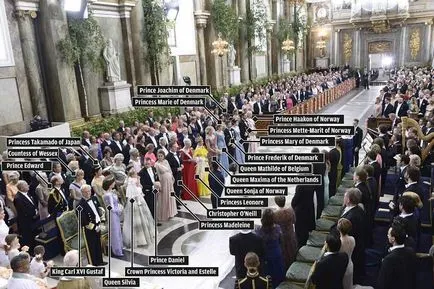 Сватбата на шведската принц Карл Филип и София helkvist Centerfolds на (снимка)