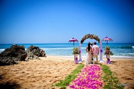 Esküvő Bali