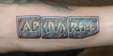 Tattoo vér - vagyis a tetoválás minták és képek