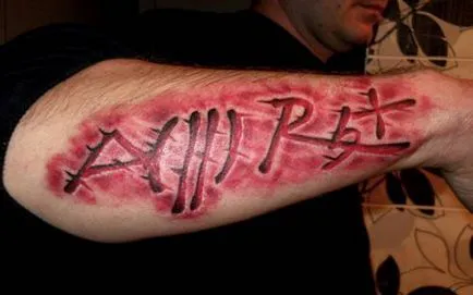 Татуировка кръв - което означава, татуировка дизайни и снимки
