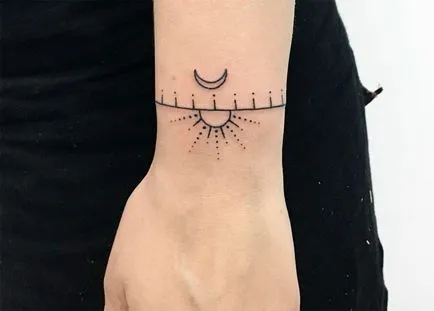 Tattoo în jurul brațului (30 poze) - tatuaje