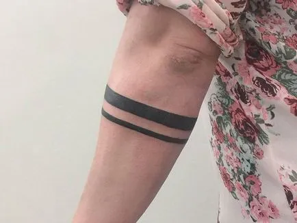 Tattoo körül a kar (30 fotó) - tetoválás