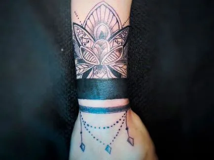 Tattoo körül a kar (30 fotó) - tetoválás