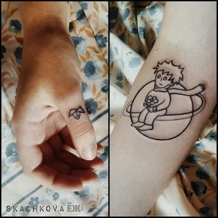 Tetoválás kis herceg