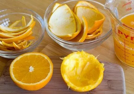 Cum de a face coaja de portocala confiat, metoda de acasă