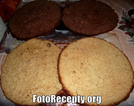 Cake „Göndör Fogdmeg” otthon főzni - lépésről lépésre receptek fotókkal