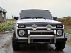 Tuning Niva - дъга за български джипове