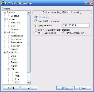 Remote Desktop Connection din Linux Windows utilizând Xming și ssh, acasă stepanoff