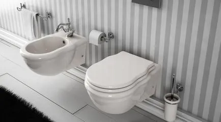 WC agățat cu instalarea de un pick mai bun pentru apartamente