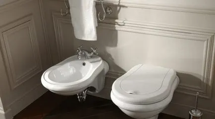 WC agățat cu instalarea de un pick mai bun pentru apartamente