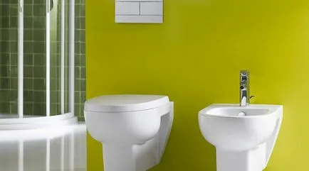 WC agățat cu instalarea de un pick mai bun pentru apartamente