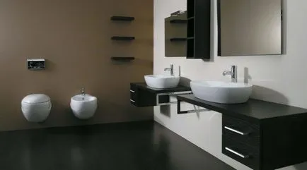 WC agățat cu instalarea de un pick mai bun pentru apartamente