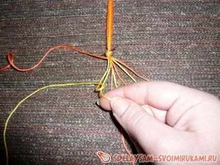 Ornamente din fire - utilaje macrame, o clasă de master, cu propriile lor mâini