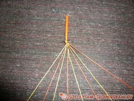 Ornamente din fire - utilaje macrame, o clasă de master, cu propriile lor mâini