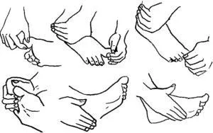 Exerciții din oasele piciorului la degetul mare
