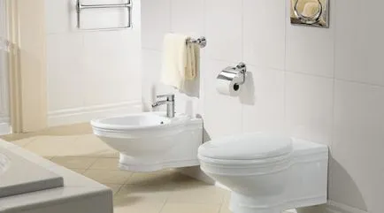 WC agățat cu instalarea de un pick mai bun pentru apartamente