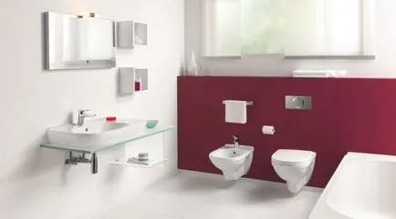 WC agățat cu instalarea de un pick mai bun pentru apartamente