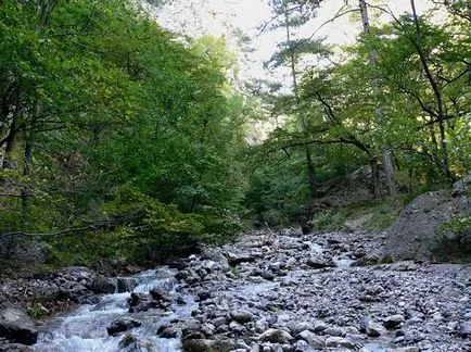 Gorge Uch-Kosh - leírás, túrázás