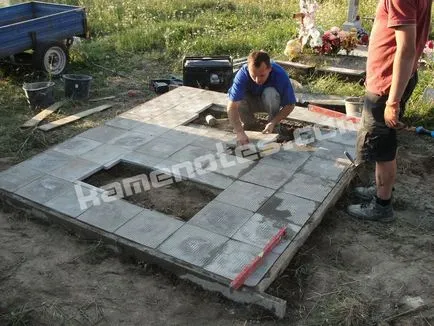 Síremlékek, telepítése emlékmű, telepítése műemlékek