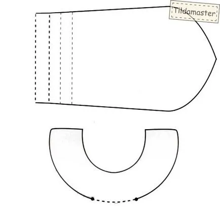 Model marinari cu desene de tigla, maestru tilda (tildamaster)