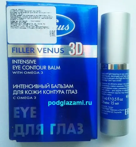 Venus fillir 3d balsam piele recenzie ochi