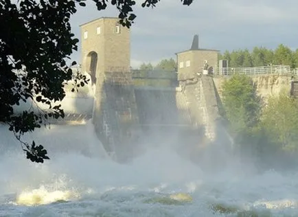 Cascada Imatra timp de lucru, atractii, hidrocentrală (CHE)