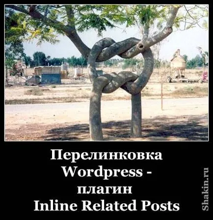 perelinkovka intern WordPress cu posturi legate inline