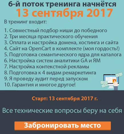 Въвеждането на промоционални кодове система във вашия онлайн магазин, онлайн магазин създадете сами от нулата