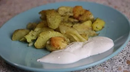 Sült burgonya a sütőben (a recept fotókkal)