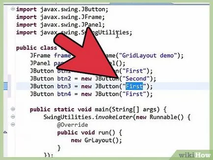 Cum de a crea o grilă în Java interfață grafică