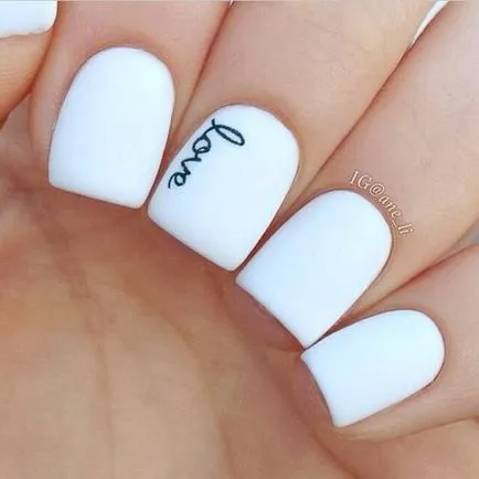 29 Снимки Красив дизайн на бели нокти