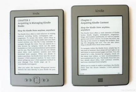 Amazon Kindle 4 vs Kindle tactil
